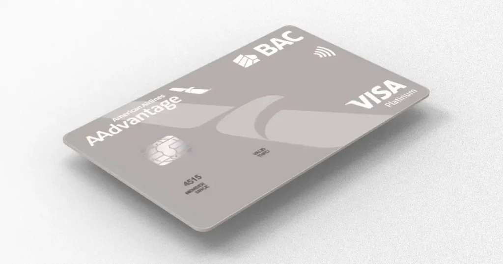 Solicitar AAdvantage® Visa Platinum de BAC