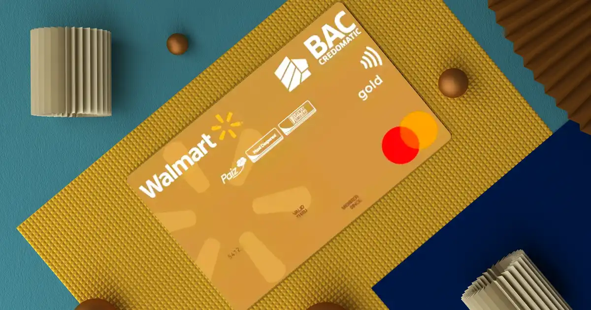 Tarjeta Walmart Dorada Mastercard