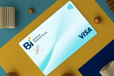 Tarjeta de Crédito Visa Celeste de Banco Industrial