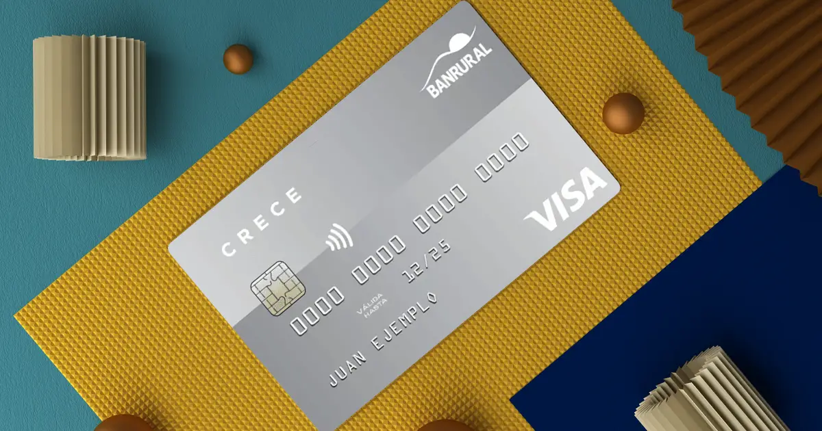 Continuamos nuestra misión en Tarjeta Chapina de presentarte las opciones financieras disponibles en Guate. Hoy le toca el turno a la Tarjeta de Crédito Visa Crece de Banrural