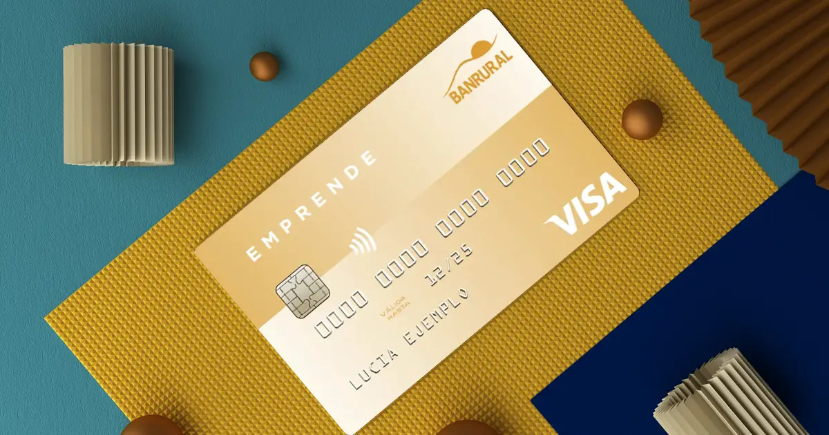 Tarjetas de crédito visa Oro Mujer Emprende