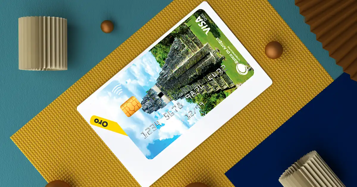 Tarjeta de Credito Oro Visa